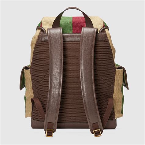 mochilas de mujer gucci|mochila gucci original.